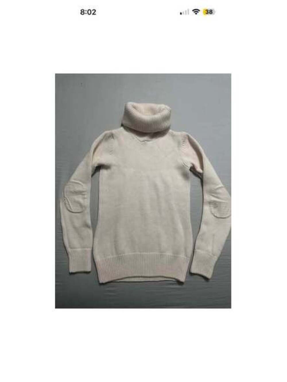 Aigle Laine Merino Wool Turtleneck Sweater 
Womens Size Large Used Like New $60